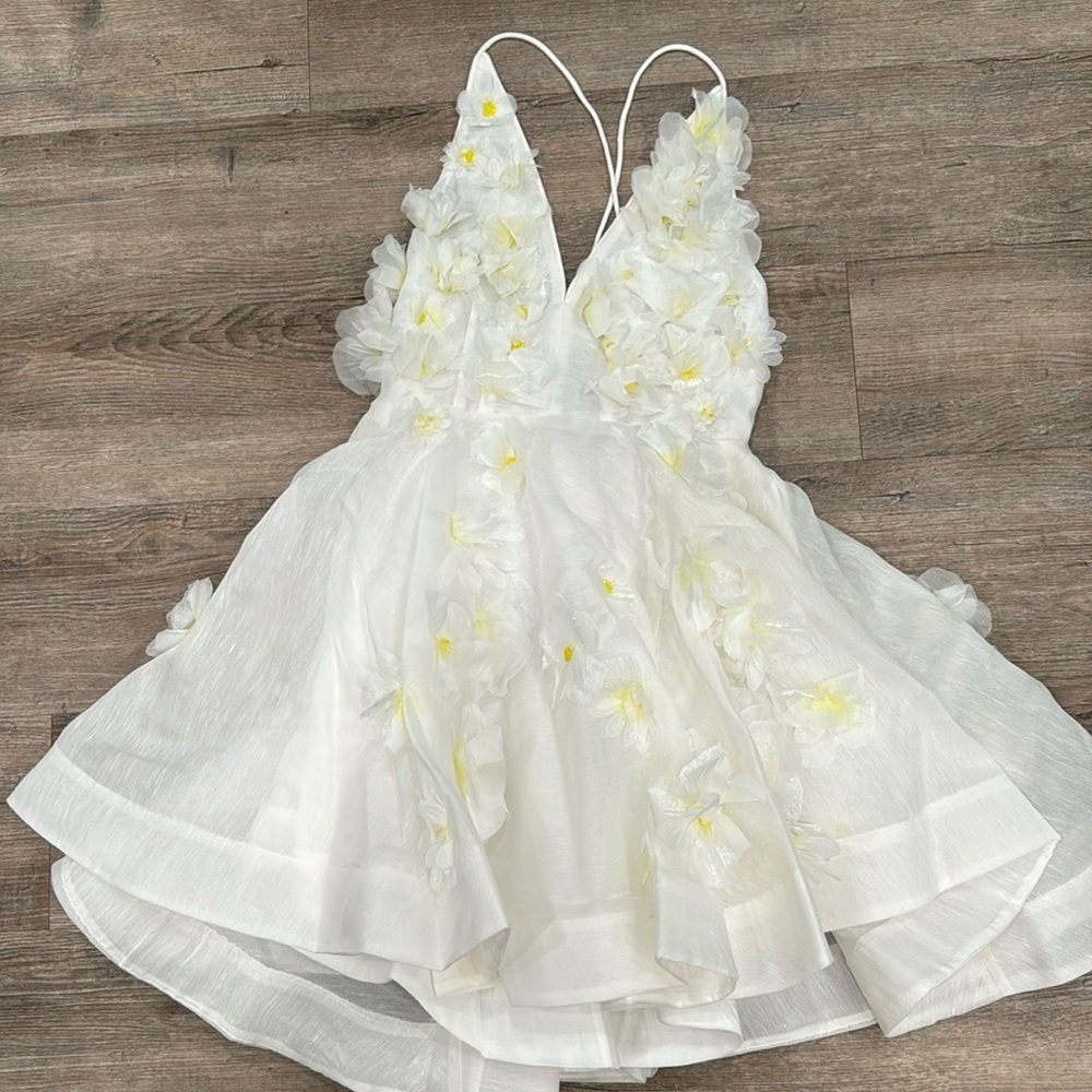 Zimmermann MATCHMAKER DAISY MINI DRESS